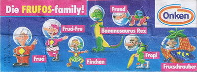EU Onken Fruci Family Einzelfigur 1994 Fruci-Fru 