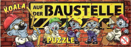 aller 8 BPZ Superpuzzle Koala AUF DER BAUSTELLE von Kuchenmeister inkl 
