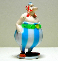 Asterix Anhänger 1 Zaini Asterix Collection Asterix steht OVP mit BPZ 2015 